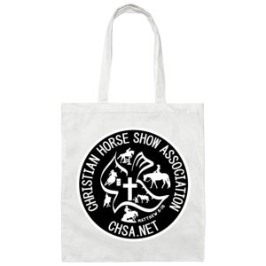 Official CHSA Black and White Logo Canvas Tote Bag