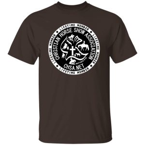 Official CHSA LIFETIME MEMBER Black and White Logo Unisex T-Shirt