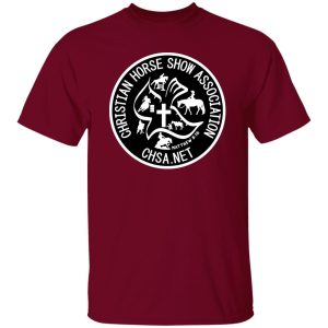 Official CHSA Black and White Logo Unisex T-Shirt (Popular Colors)