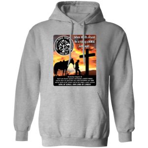 When JESUS Returns Pullover Hoodie