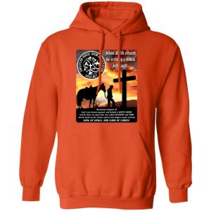 When JESUS Returns Pullover Hoodie