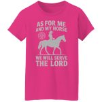As For Me and My Horse T-Shirt (Women's Silver Edition)