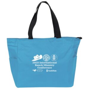 Official 2025 International Ranch Ministry Conference Essential Zip Tote