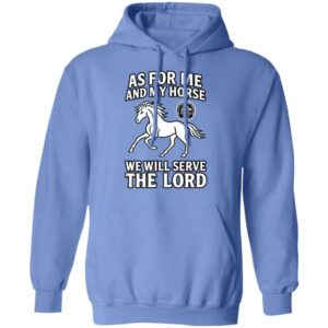 As For Me and My Horse Heavyweight Hoodie (Running Horse)