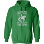 As For Me and My Horse Heavyweight Hoodie (English)