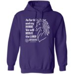 As For Me and My Horse Heavyweight Hoodie (Horse Head)